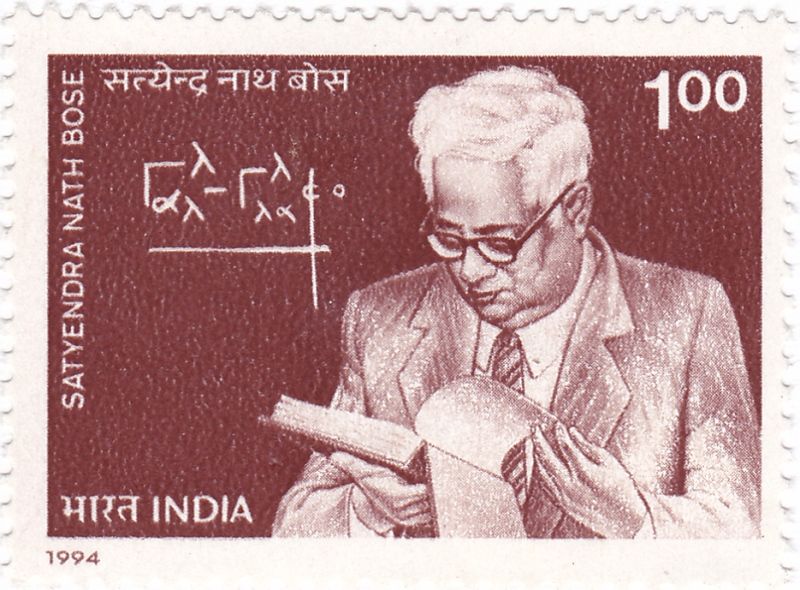 A 1994 Indian Postage Stamp released in the honor of Satyendranath Bose